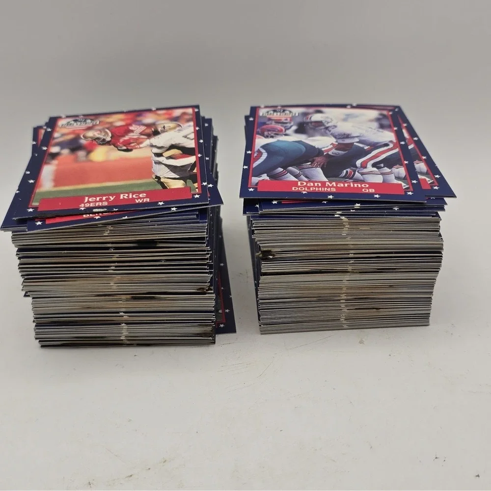 Fleer 1991 Stars 'n Stripes NFL Football Trading Card Lot 225+ Cards